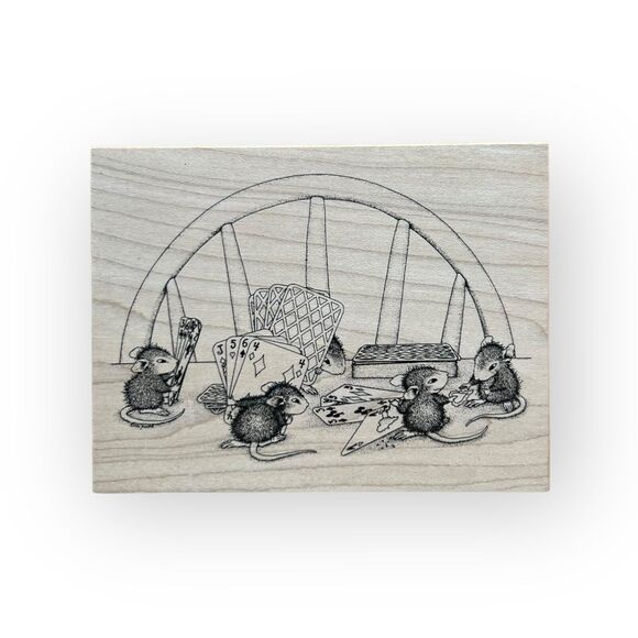 House Mouse Millennium Collectible February 2000 "Ace of Hearts" Stamp 434 M - Picture 1 of 11